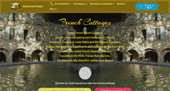 Desktop Screenshot of frenchcottages.com